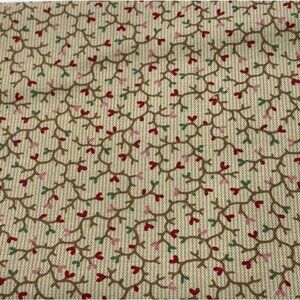 Jelly Bean Fat Quarter Moda Cotton Fabric 18x22 Small Hearts Laundry Basket